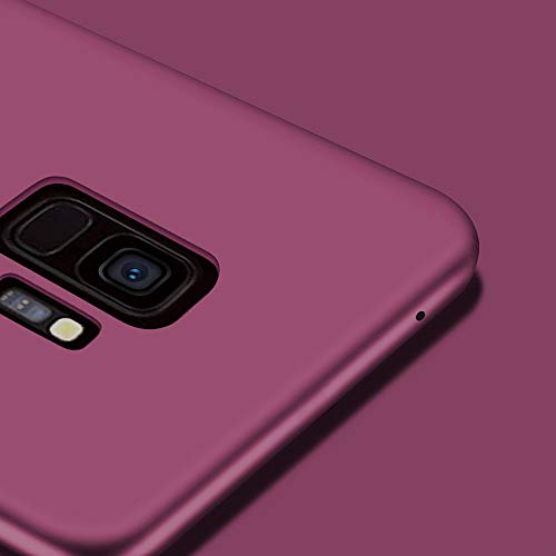 X-Level Samsung Galaxy S9 Case,X-Level Slim Fit Soft TPU Ultra Thin S9 Mobile Phone Cover Matte Finish Coating Grip Phone Case for Women Compatible Samsung Galaxy S9