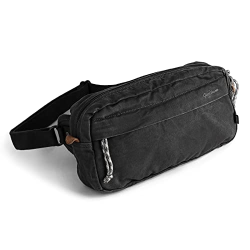 Gootium Menâ€™s Crossbody Pack - Canvas Daily Essentials Sling Bag Small Shoulder Backpack