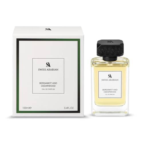 Swiss Arabian Bergamot and Cedarwood for Men Eau De Parfum 100ml