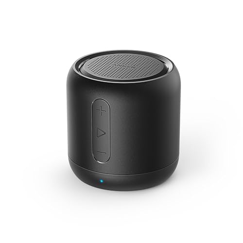 Anker SoundCore mini, Super-Portable Bluetooth Speaker with 15-Hour Playtime, 66-Foot Bluetooth Range, Enhanced Bass, Noise-Cancelling Microphone