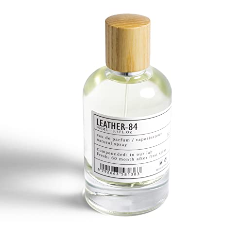 ARO FAC By AMD Perfumes Leather 84 Classic Perfume for Men - Long Lasting Men's Fragrances with Blend of Grapefruit and Jasmine Eau de Parfum EDP 100ml