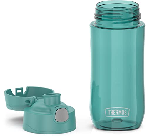 THERMOS FUNTAINER PLASTIC KIDS AQUA BLUE BOTTLE 470ML, GP4040AQ, PLASTIC HYDRATION BOTTLE WITH LID, PLASTIC BOTTLE, WATER BOTTLE
