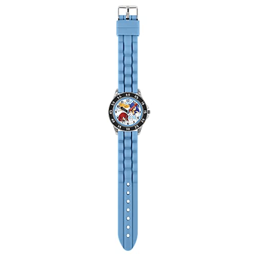 Sonic Boy's Analog Quartz Watch with Silicone Strap SNC9038