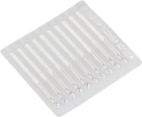 10 Pcs Stainless Steel Spot Removal Needles Remover Pimple Spot Needle Freckle Remover Mole Removal Tattoo Wash Needle for Beauty Freckle Mole Pen Needle Accessories by Needs n Wants