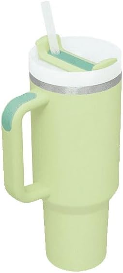 Quencher H2.0 Flowstate Tumbler Stainless Steel Vacuum Insulated Tumbler With Lid and Straw - For Water, Iced Tea, Coffee And More (BubbleGum)