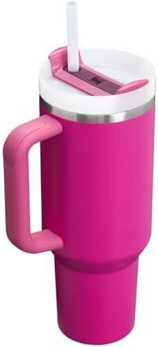 STANLEY Quencher H2.0 FlowState Stainless Steel Vacuum Insulated Tumbler with Lid and Straw for Water, Iced Tea or Coffee (PIne, 40 oz)