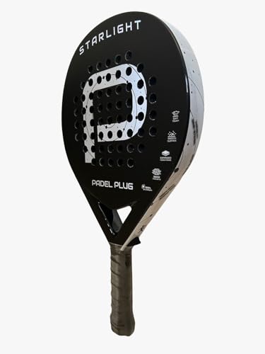 PADEL RACKET Classic Paddle Racket Full 3K Carbon Fiber Light EVA Core Memory Foam Tennis Racquet Paddle Starlight