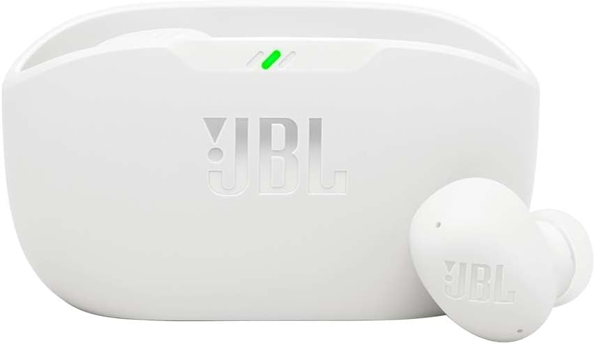 JBL Wave Buds True Wireless Earbuds, Deep Bass, Comfortable Fit, 32H Battery, Smart Ambient Technology, Hands-Free Call, Water and Dust Resistant - Mint, JBLWBUDSMIT