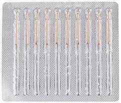 10 Pcs Stainless Steel Spot Removal Needles Remover Pimple Spot Needle Freckle Remover Mole Removal Tattoo Wash Needle for Beauty Freckle Mole Pen Needle Accessories by Needs n Wants