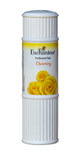 Enchanteur Perfumed Body Talcum Powder Charming, Romantic & Alluring Scent (Pack of 3 X 100 g.) by Enchanteur
