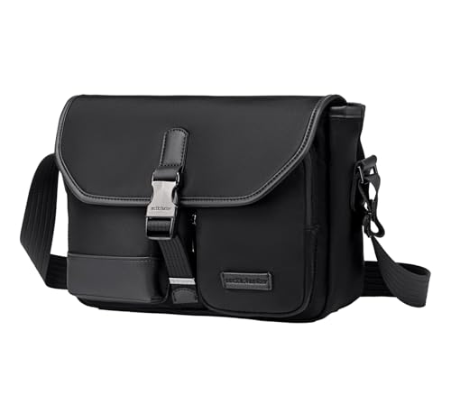 Arctic Hunter Sling Bag for Men Anti-theft Nylon Water-repellent Stylish Shoulder Bag with Multiple Compartment 10.9-inch iPad Crossbody Bag for Daily Casual College