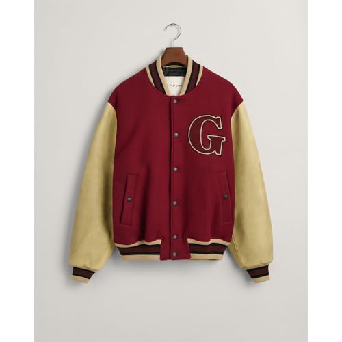 GANT Men 7006349-604 Padded Mix Varsity Jacket