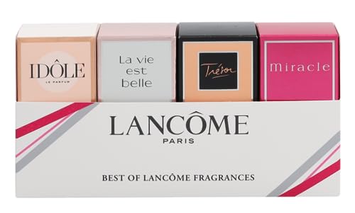 Lanc?me 4 Piece Gift Set: Idole Eau De Parfum 5ml - La Vie Est Belle Eau De Parfum 4ml - Tresor Eau De Parfum 7.5ml - Miracle Eau De Parfum 5ml 25