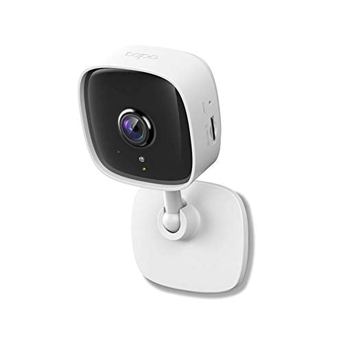 TP-Link Tapo 1080p Full HD Home Security Wi-Fi Camera|Baby Cry, Motion, & Person Detection |Motion Alert|Advanced Night Vision up to 30 ft|2-Way Audio|Sound & Light Alarm|Easy Setup via Tapo App(TC60)
