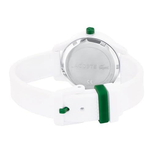Lacoste White Dial White Silicone Watch - 2030003