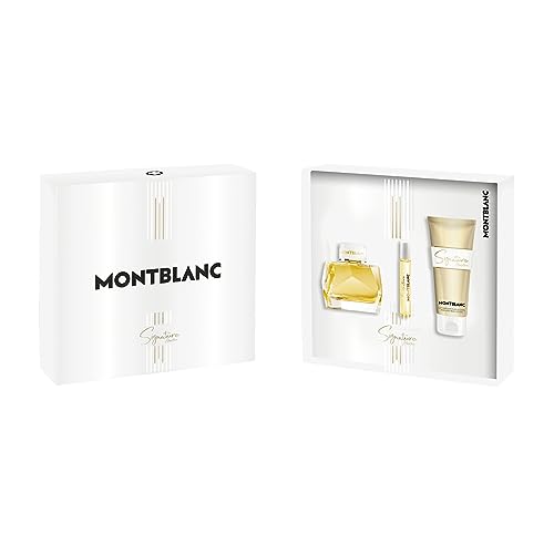 MONTBLANC Signature Absolu Perfume Gift Set for Women - EDP 90ml + 7.5ml + Body Lotion 100ml