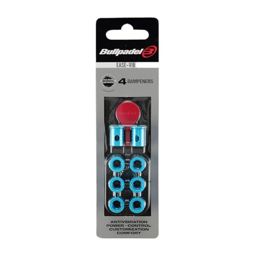 Bullpadel Blister (4 Units) Ease Vibe Anti-Vibrator Sky Blue