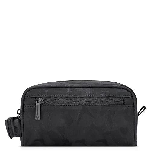 Delsey Paris PICPUS 1 CPT MEN POUCH BLACK CAMOUFLAGE, Black Camouflage, Minimal