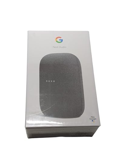 Google Audio Bluetooth Speaker - Wireless Music Streaming, Powerful Sound, Assistant Built-in, Wi-Fi and Bluetooth Connectivity, Smart Home Control, Stereo Pairing (Charcoal)
