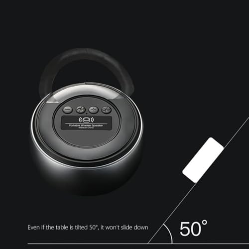 TERRIFI Mini Portable Wireless Bluetooth Speaker with HD Sound, Super Bass, Built-in Mic, Compatible with PC/Tablet, Answer Calls, Gift for Home and Outdoor Activities