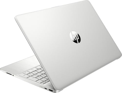 HP 15s 15.6" HD Business Laptop (4-Core Intel Celeron N4120, 4GB RAM, 256GB SSD, Intel UHD 600, WiFi, Bluetooth, Webcam, FreeDos) w/DKZ Hub USB Port Expander