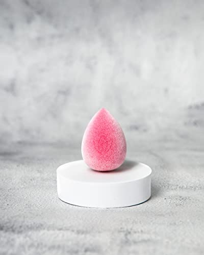 Ami Beauty Professional Makeup Sponge Set - Latex-Free, Non-Allergenic, and Odor-Free Beauty Blender, Perfect for Applying and Blending Makeup - Comes in a Beauty Blender Case (Peachy)