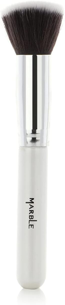 Easy way Marble flat brush M002 for foundation and concealer with synthetic fibers are ultra-soft that doesnt damage the makeup underneath