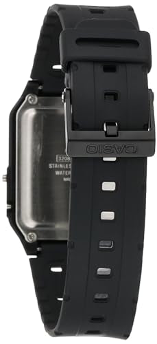 Casio Unisex Watch - CA-53W-1Z grey Dial, Black Band