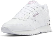 Glide Ripple Clip womens Sneaker - FTWWHT/FTWWHT/ROSGOL