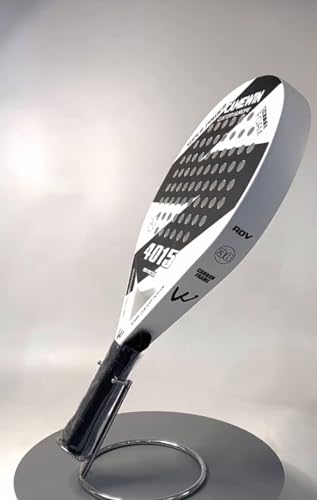 Padel Racket Kaiwei Beach Tennis Racket, 46-47cm Length, 3.8cm Thickness, 27x26cm Hitting Area, 50% Carbon Fiber, 50% Glass Fiber, 360g Weight