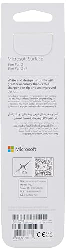 Microsoft Surface Accessories Slim Pen 2 Black- [8Wv-00008]