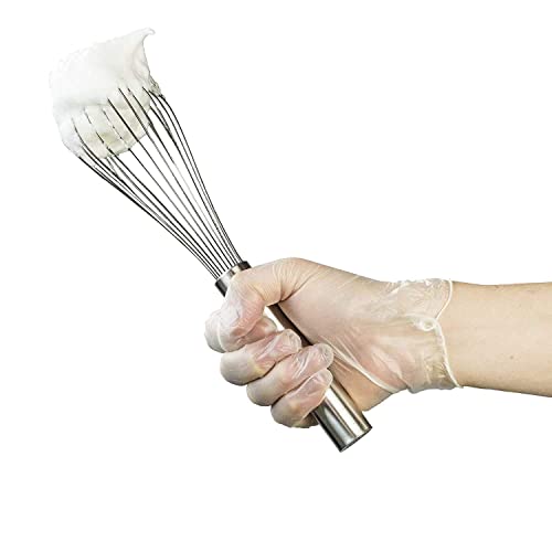 Falcon Vinyl Gloves - Clear Powder Free (M)