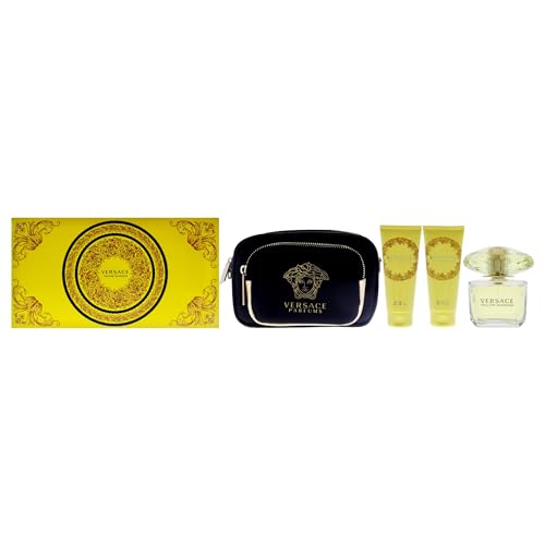 VERSACE YELLOW DIAMOND EDT 90 ML GIFT SET, 90.0 millilitre