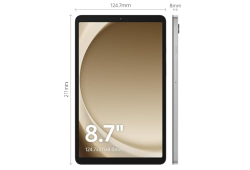 Samsung Galaxy Tab A9 LTE Android Tablet, 8GB RAM, 128GB Storage, Navy - UAE Version