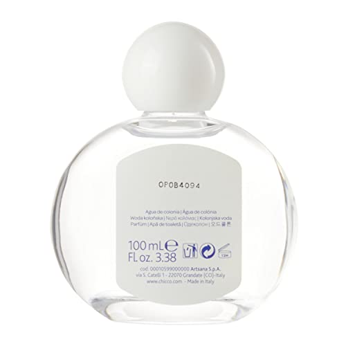 Chicco Baby Moments Eau De Cologne Refereshing And Delicate For Baby Skin 0M+ 100Ml, Multi Color (Pack of 2)