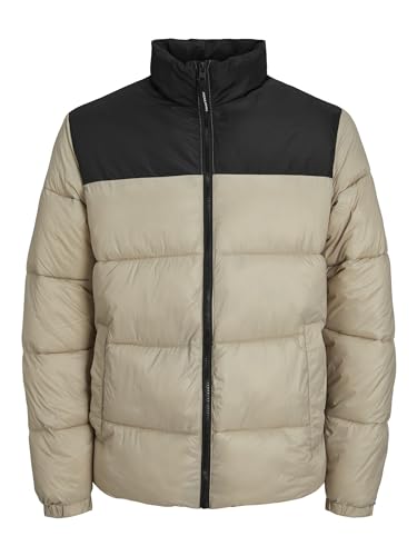 JACK & JONES Men's JJETOBY PUFFER COLLAR SN Jacket