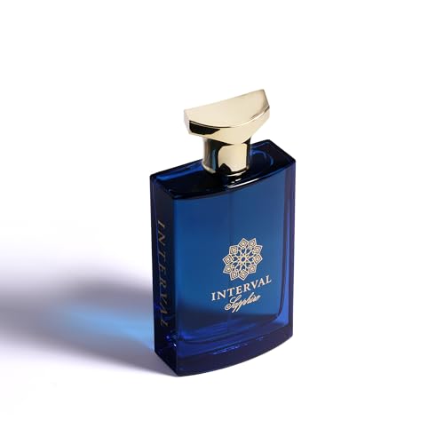 AMD Perfumes Interval Sapphire Unisex Perfume - Classic Perfume for Men and Women - Long Lasting Men's & Women's Fragrances Eau de Parfum EDP 100ml