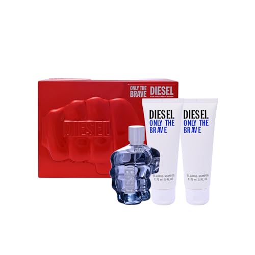 Diesel Only the Brave Gift Set (Eau de Toilette 125ml + 2 x Shower Gel 75ml)