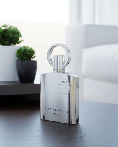 AFNAN Supremacy Silver Eau De Parfum for Men, 100 ML