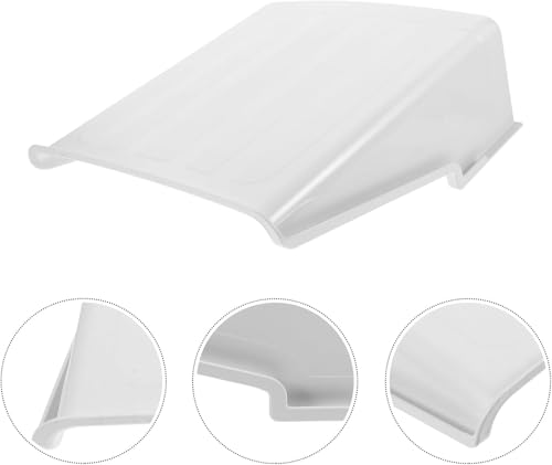 NALACAL Security Camera Weatherproof Cover Shield, Protective Sun Shade Housing for Nest, Ring, Arlo Dome, and Bullet Outdoor Cameras – 27x26.5x9.5CM (White, 1PC)