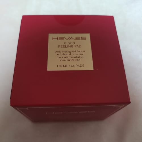 H2VA25 Glyco Peeling Pad Korean 170ml (66 pads) AHA + BHA Dead Skin & Sebum Care Hydrogen Peeling Pads