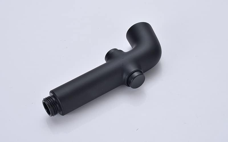 Handheld Bidet Toilet Sprayer Premium Toilet Bidet Handheld Adjustable Sprayer Cloth Diaper Shattaf Stainless Steel Shower Head(Black)