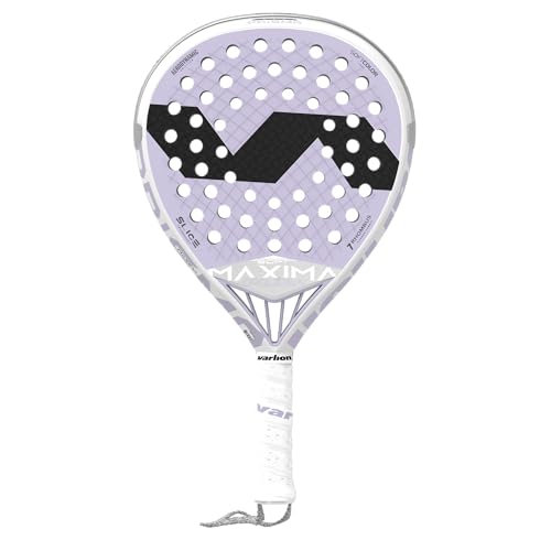 Varlion Padel Racket Maxima Summum Prisma Soft Orqu?dea, Professional Paddle Racket for Enhanced Power & Control, Aerodynamic Prisma Frame, Soft EVA Core, Elegant Design