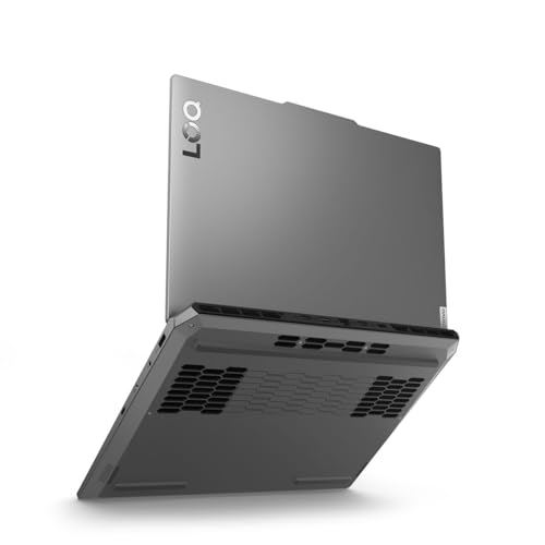 Lenovo LOQ 15IAX9 Gaming Laptop, 15.6"FHD 100% sRGB 144Hz Display, Intel i5-12450HX, 24GB RAM, 512GB SSD, NVIDIA RTX 3050 6GB, Backlit Eng-Arb, Win11, Luna Grey [83GS0095AX]