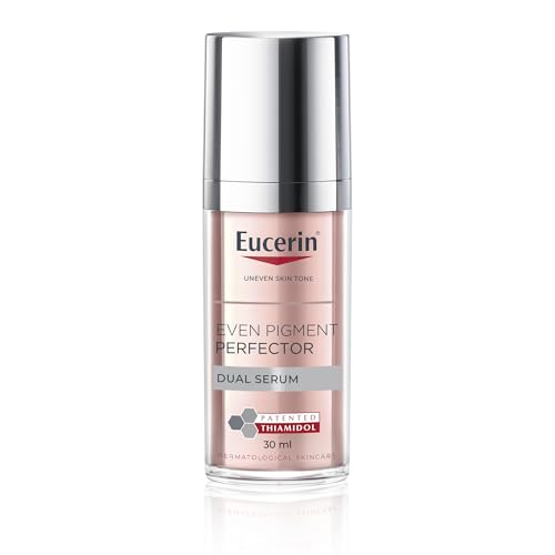 Eucerin Even Pigment Perfector Dual Face Serum Cream, Reduces Pigment Spots, Plumps up Wrinkles, Refines Skin Texture, Suitable for All Skin Types, 30ml