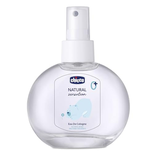 Chicco Natural Sensation Mild Baby Fragrance For Unisex, 100ml Multipurpose Eau De Cologne With Fresh & Delicate Liquid Fragrance, Dermatologically Tested For Sensitive Skin