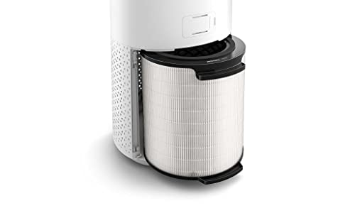 Philips Air Purifier Series 1000 - for rooms up to 78 sqm, Purifies in 10 minutes, 4 Speed Settings incl. Speed mode, White - AC1711/90