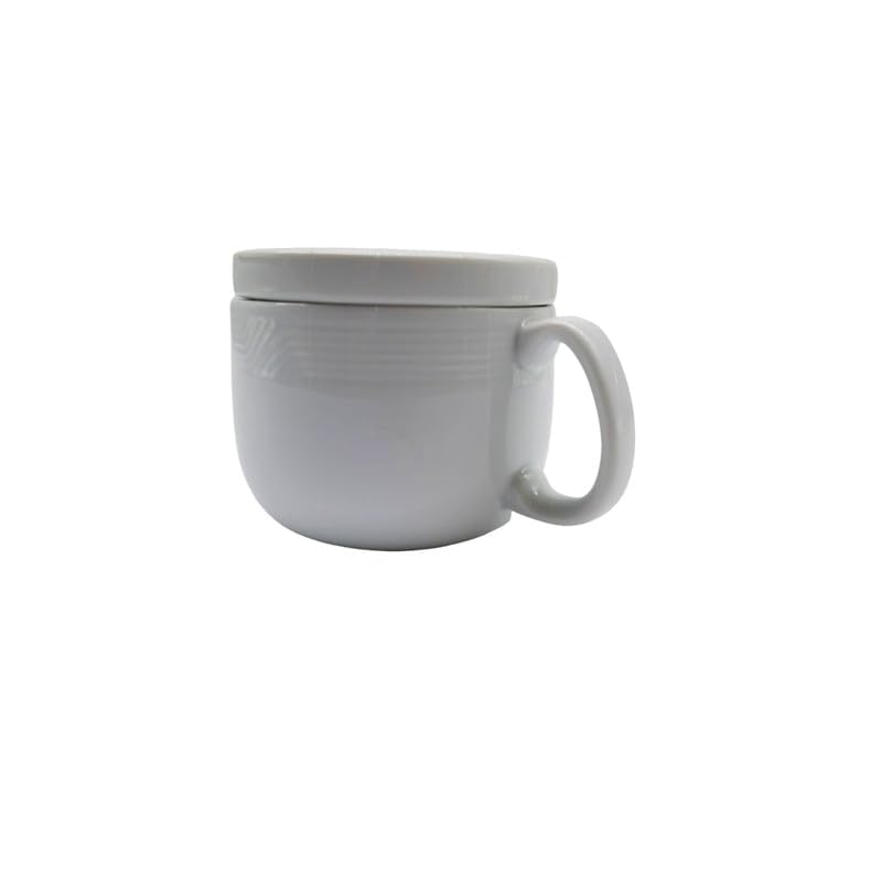 Royal Porcelain Tea Pot with Lid 0.4 L â€“ White Ware â€“ Elegant Teapot for Serving Tea and Herbal Infusions