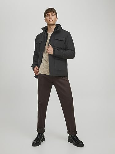 Jack & Jones Men's Jprblaparker Wool Field Jacket Sn Cardigan
