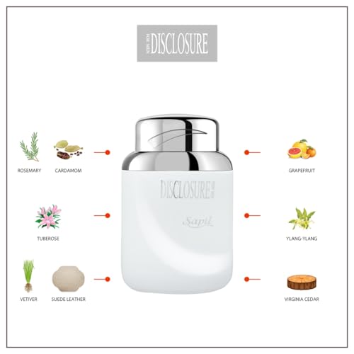Sapil Disclosure White For Men Eau De Toilette 100ml